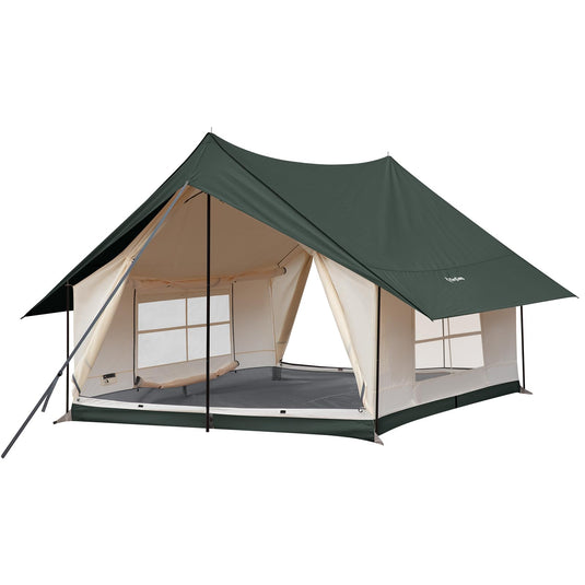 KingCamp Mountain In C2 Canvas Cabin Tent