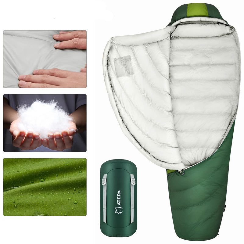 Load image into Gallery viewer, ATEPA DENALI 550L Down Sleeping Bag-Mummy