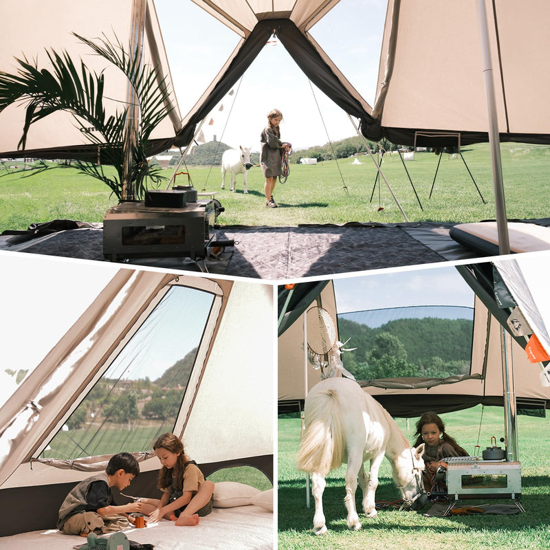 Load image into Gallery viewer, KingCamp KHAN VILLA Glamping Tent