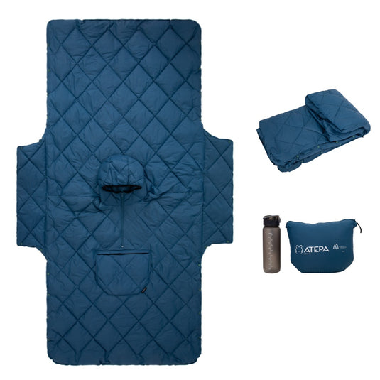 ATEPA Honcho Poncho Blue