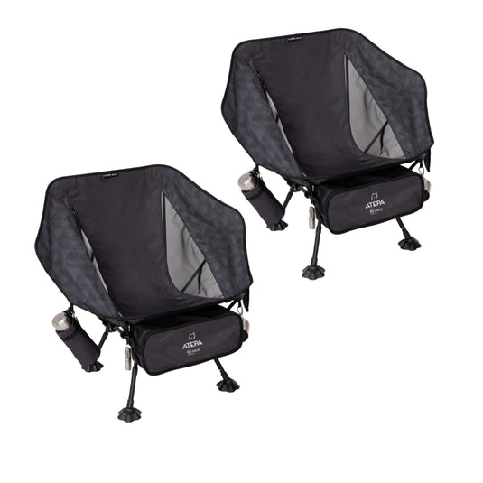 ATEPA Ultralight Backpacking Chair - 440lb Capacity, Compact Folding Camp Chair