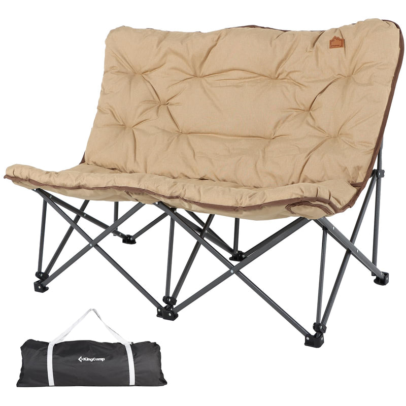 Load image into Gallery viewer, KingCamp LEMON C20 Loveseat Couch Khaki