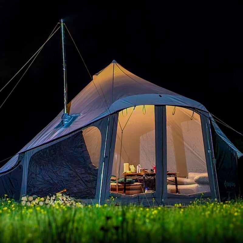 Load image into Gallery viewer, KingCamp KHAN LIGHT 500 Canvas Bell Tent