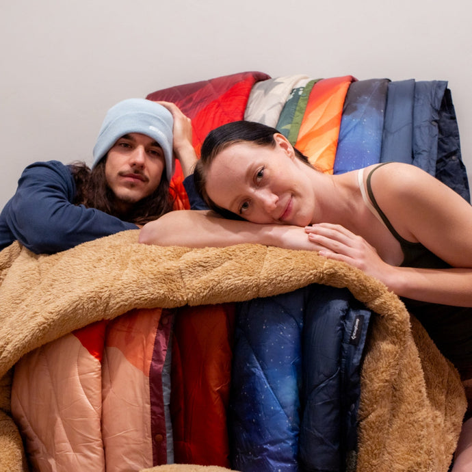 Don't Just Stay Warm. Make a Statement: Meet the KingCamp Boho Wearable Camping Blanket