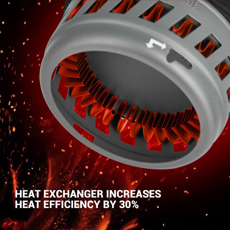 Load image into Gallery viewer, ATEPA TREKKER Portable Backpacking Stove 0.9L/1.8L
