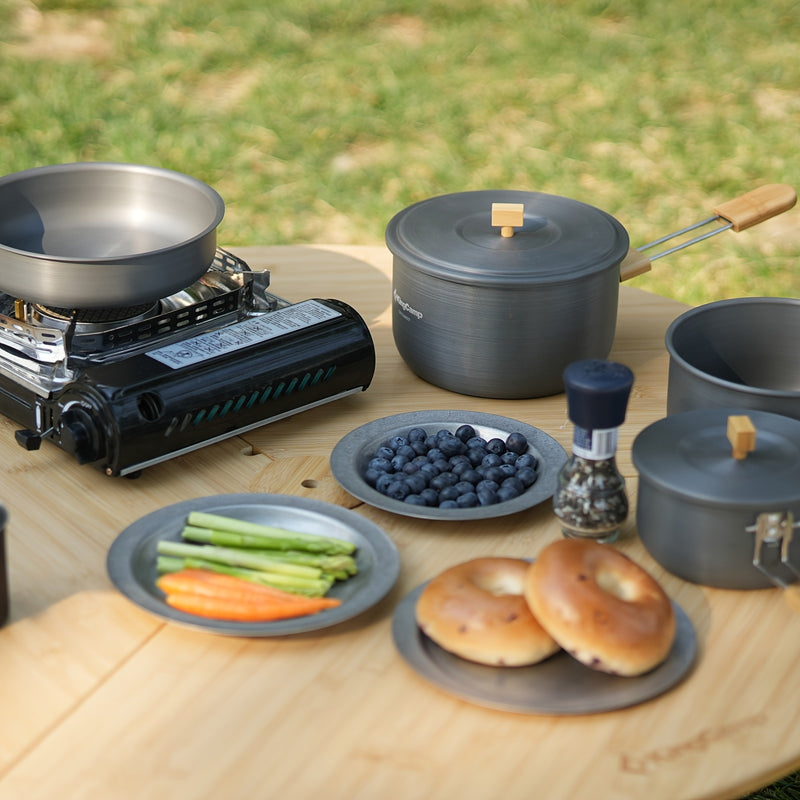 Load image into Gallery viewer, KingCamp NIGHTSTALKER Cookware Set Mess Tin
