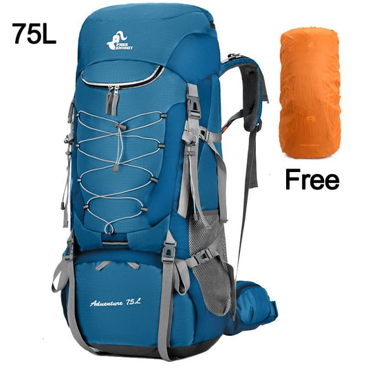 KinWild 75L Camping Hiking Backpacks With Rain Cover