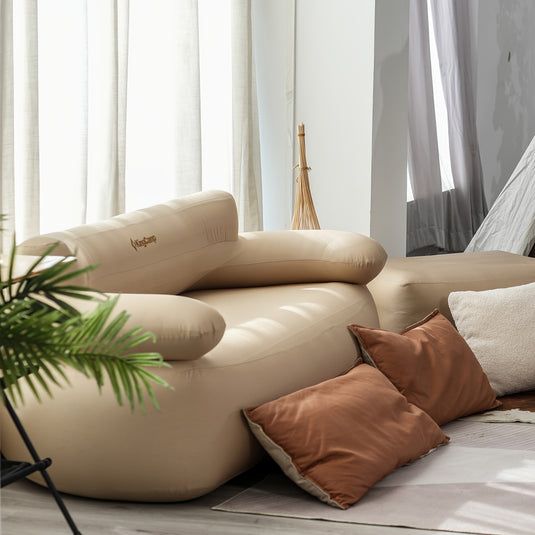 KingCamp Double Inflatable Sofa with Foot Pump