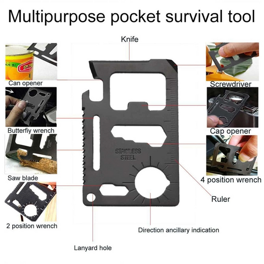 YETO 16-in-1 Professional Emergency Survival Kit