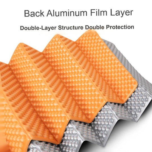 KingCamp Ultralight IXPE Foam Sleeping Pad Orange Comfort Backpacking