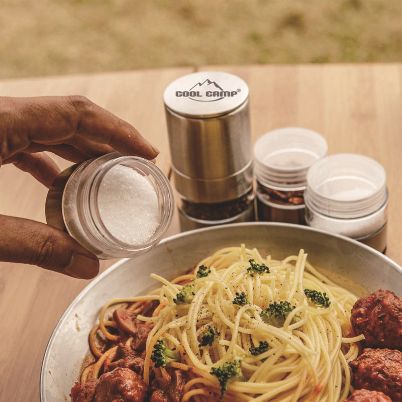Load image into Gallery viewer, COOLCAMP Portable BBQ Cookout Seasoning Jar
