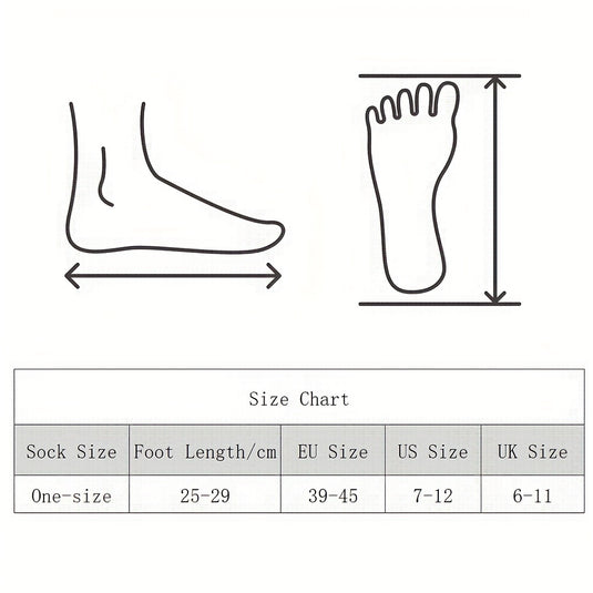 KinWild 2 Pairs Of Thick Warm Solid Crew Socks