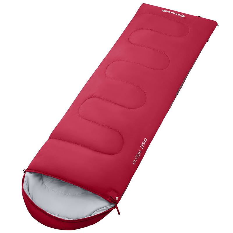 Load image into Gallery viewer, KingCamp Oasis 250 Sleeping Bag-Envelope With Hood 3 Season Camping Sleeping Bag
