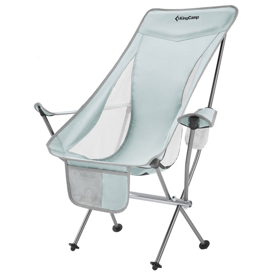 KingCamp CAMELLIA Ultralight High Back Camping Chair Ergonomic