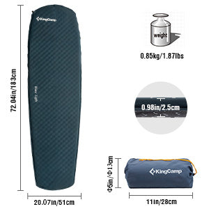 KingCamp WAVE LIGHT Self-inflatable Pad