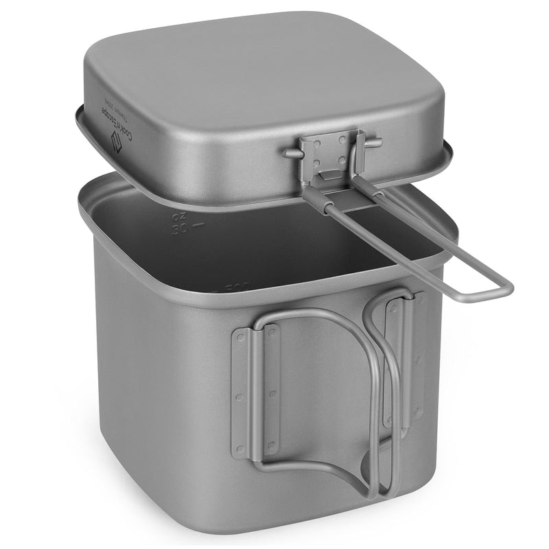 Load image into Gallery viewer, Cook&#39;n&#39;Escape Mount Logan Cookset Titanium Cookset

