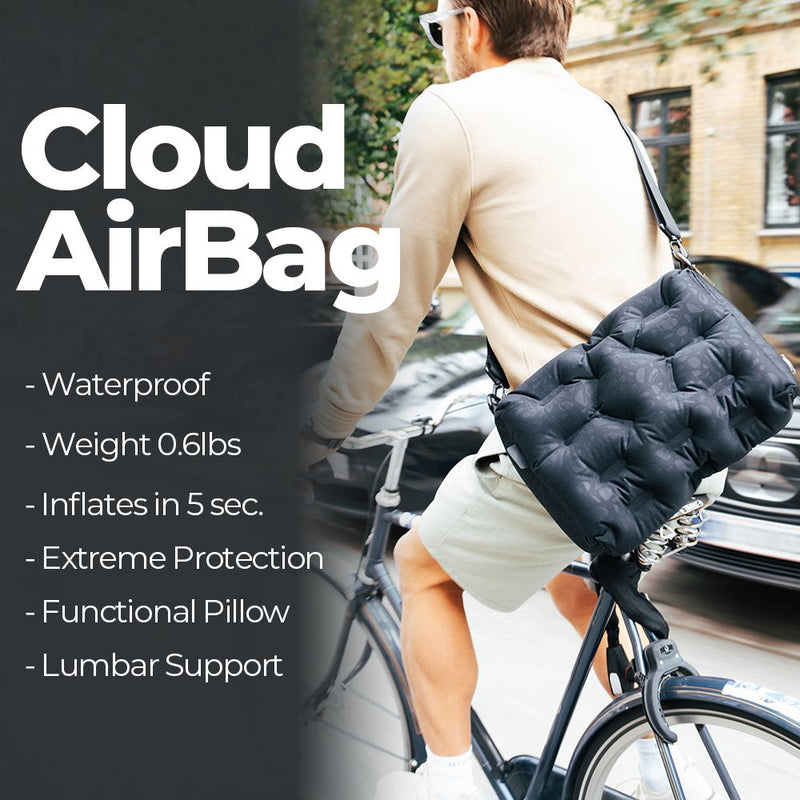Load image into Gallery viewer, ATEPA Cloud AirBag 4-in-1 Inflatable Messenger Bag
