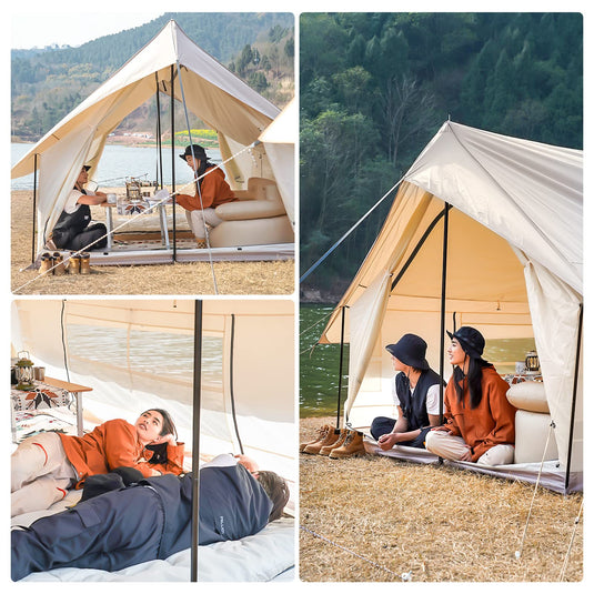 KingCamp Mountain In C2 Canvas Cabin Tent