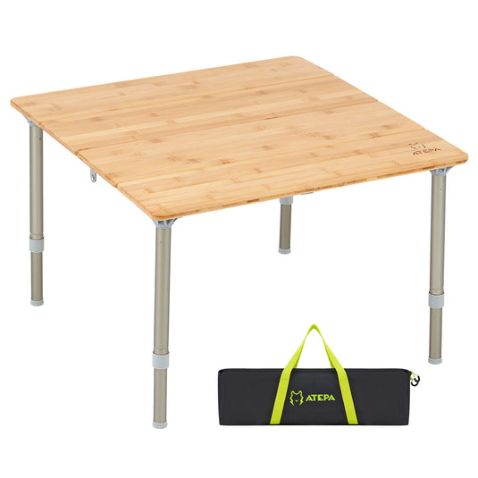 ATEPA BAMBOO 4-Folded Bamboo Table