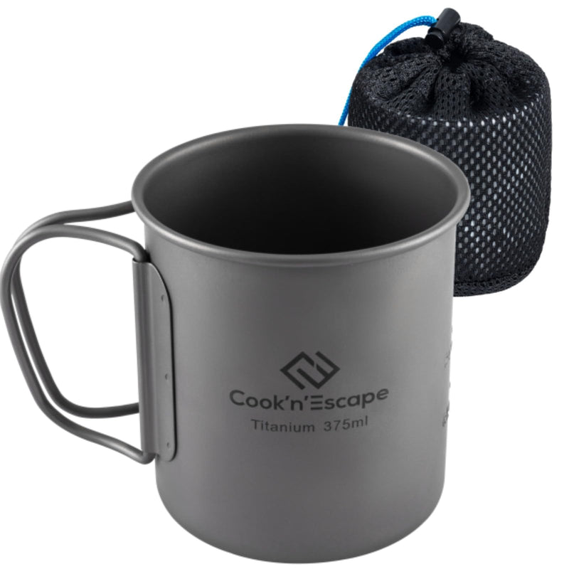 Load image into Gallery viewer, Cook&#39;n&#39;Escape 375ml Titanium Cup
