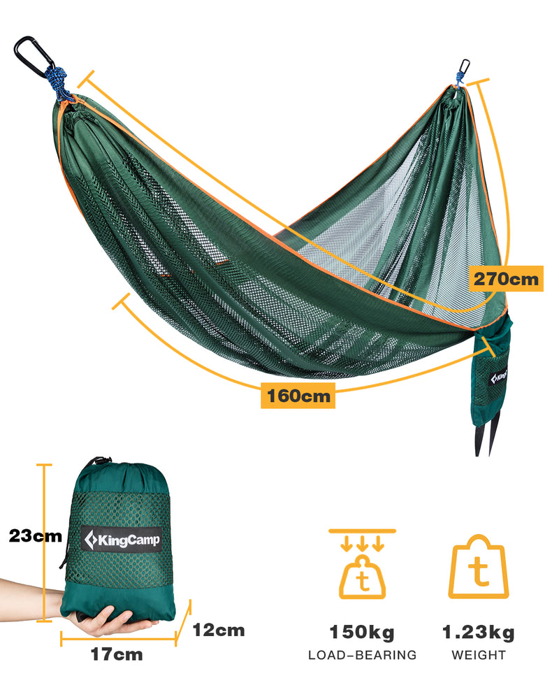 Load image into Gallery viewer, KingCamp AURORA Ultralight Hammock
