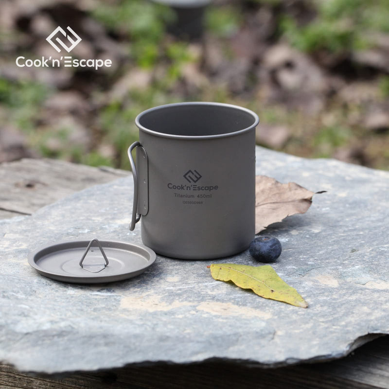 Load image into Gallery viewer, Cook&#39;n&#39;Escape 450ml Titanium Cup

