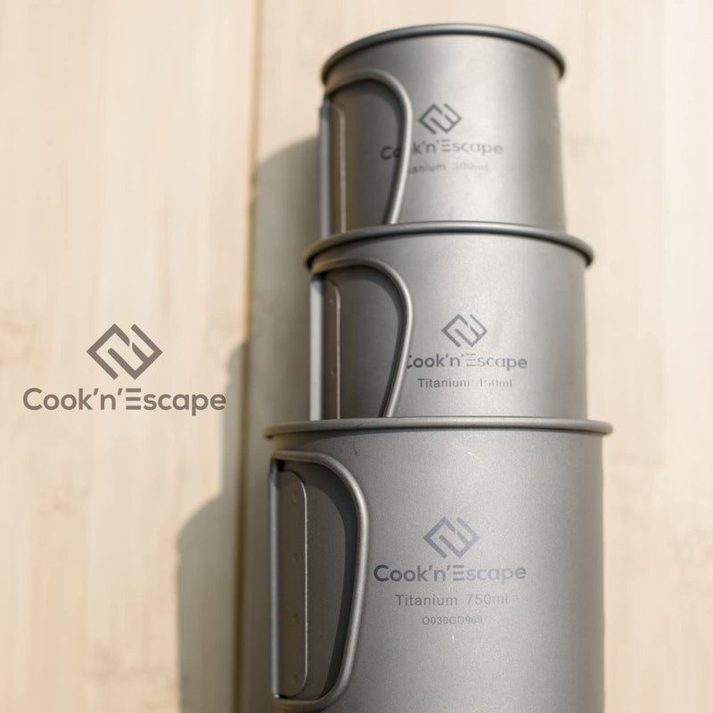 Load image into Gallery viewer, Cook&#39;n&#39;Escape 450ml Titanium Cup
