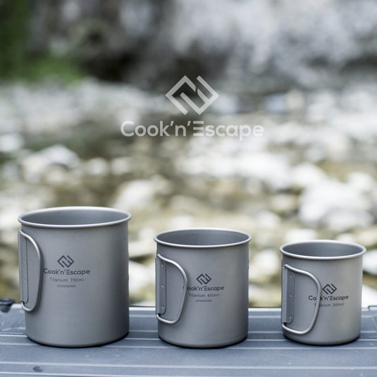 Cook'n'Escape 450ml Titanium Cup