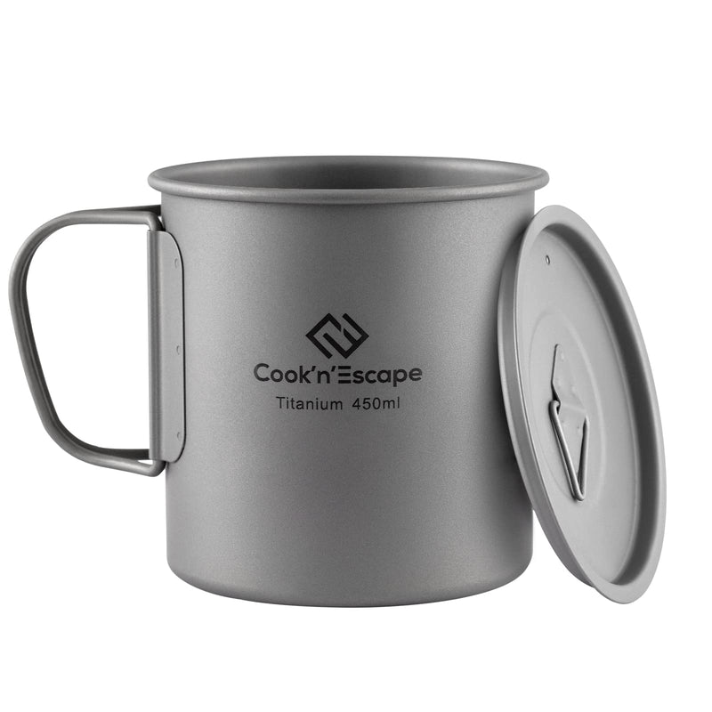 Load image into Gallery viewer, Cook&#39;n&#39;Escape 450ml Titanium Cup
