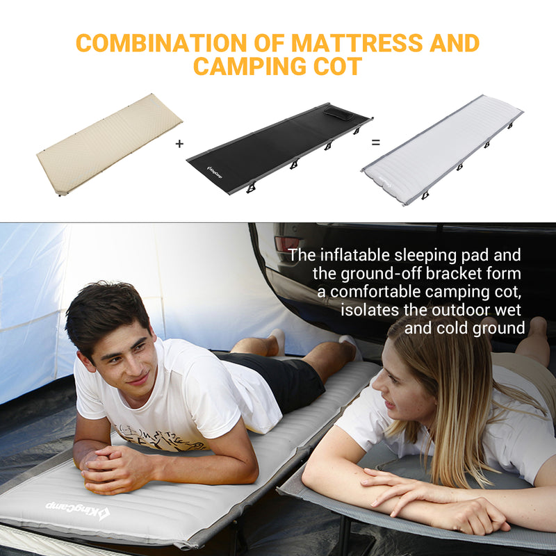 Load image into Gallery viewer, KingCamp Ultralight Folding Air Cot
