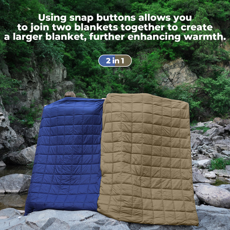 Load image into Gallery viewer, KingCamp Lightweight Camping Blanket Packable Blanket Water Repellent
