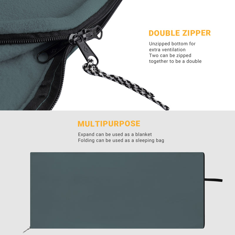 Load image into Gallery viewer, KingCamp SPRING Fleece Liner/Sleeping Bag
