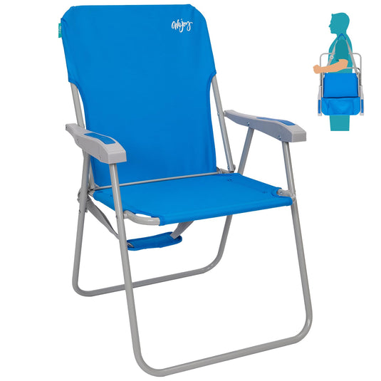 WEJOY Folding Beach Chair Outward Lawn Chair