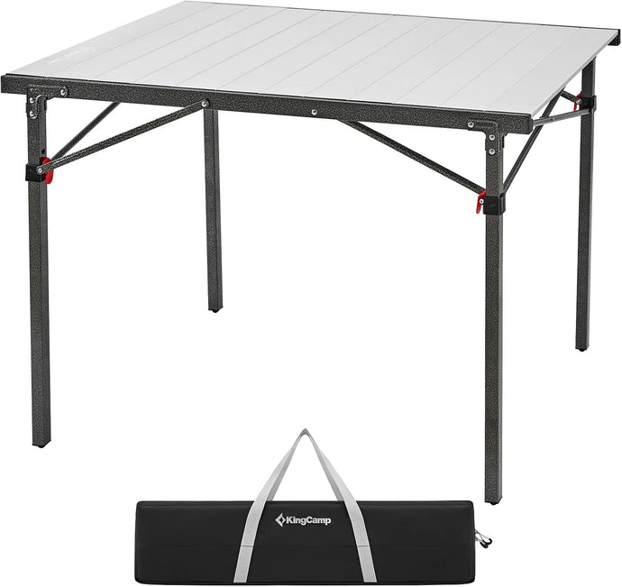 KingCamp MARBLE PLUS Aluminum Camping Roll-Top Table