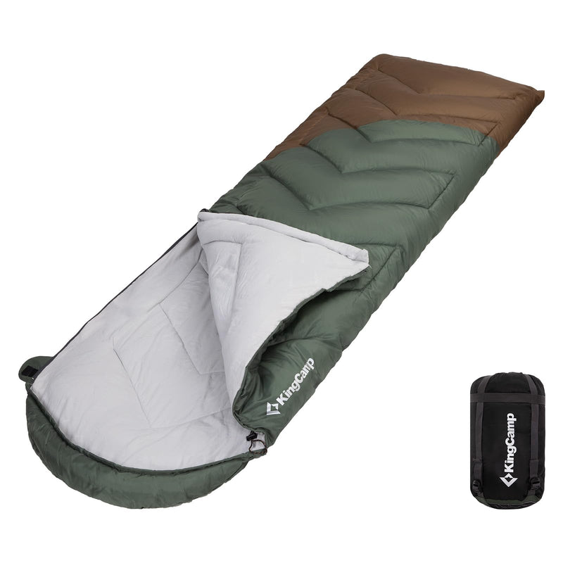 Load image into Gallery viewer, KingCamp RADAR 250 Sleeping Bag-Envelope With Hood
