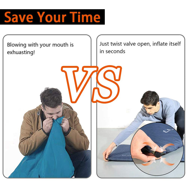 Load image into Gallery viewer, KingCamp CLASSIC SUPER Single Self-inflateble Pad
