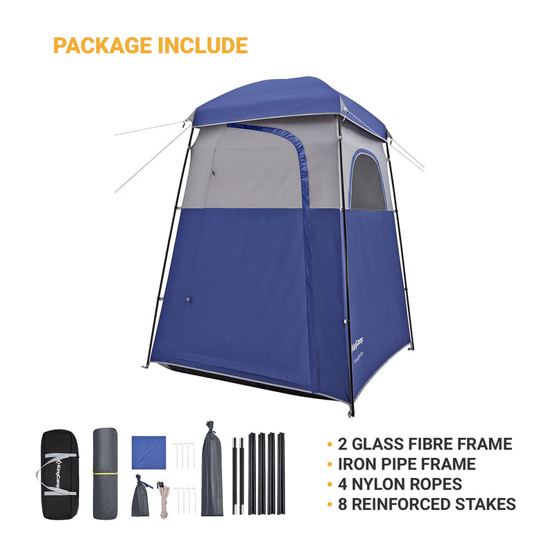 Load image into Gallery viewer, KingCamp MARASUSA Shower Tent 1 Room Privacy Shelter
