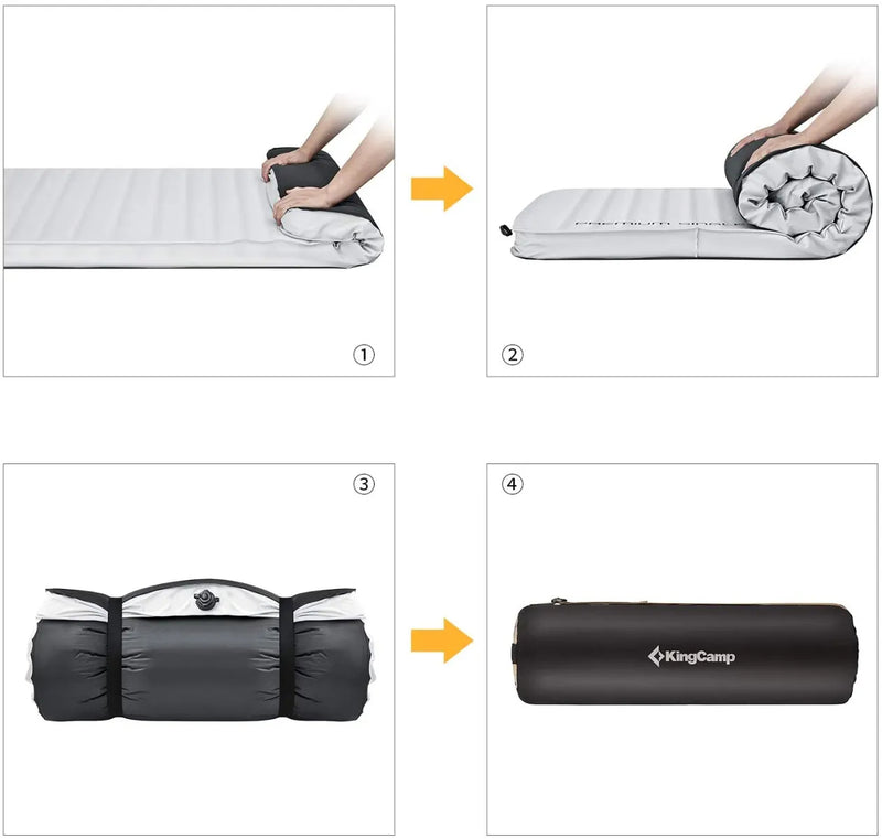 Load image into Gallery viewer, KingCamp PREMIUM SINGLE Self Inflating Sleeping Pad

