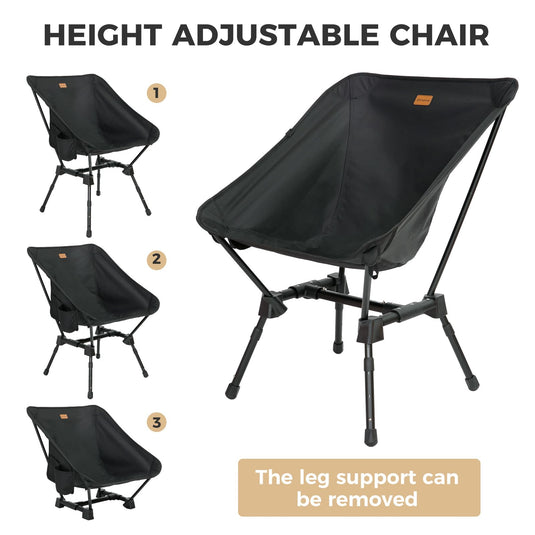 KingCamp ALOE P20 7075 H-shaped Portable Camping Chair