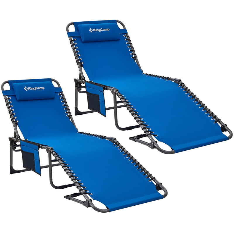 Load image into Gallery viewer, KingCamp BERLIN Classic Adjustable Cot Lounge Chair
