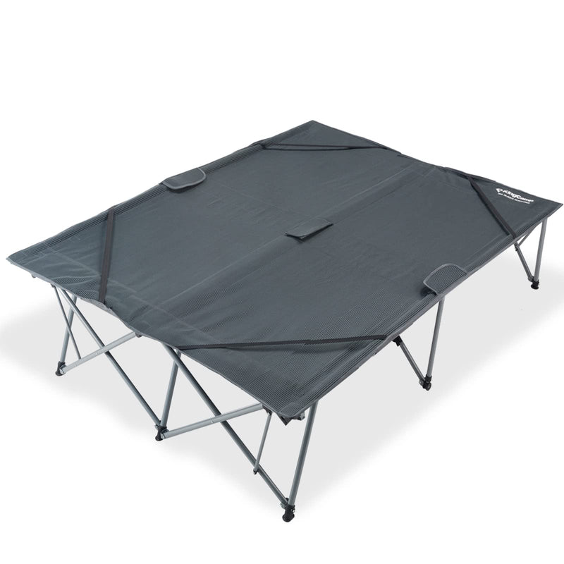 Load image into Gallery viewer, KingCamp Deluxe Double Folding Camping Cot
