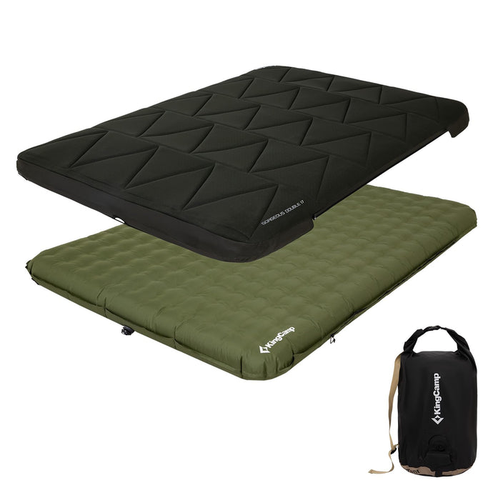 KingCamp GORGEOUS DOUBLE 17 Double Air Pad Inflatable Camping Mattress