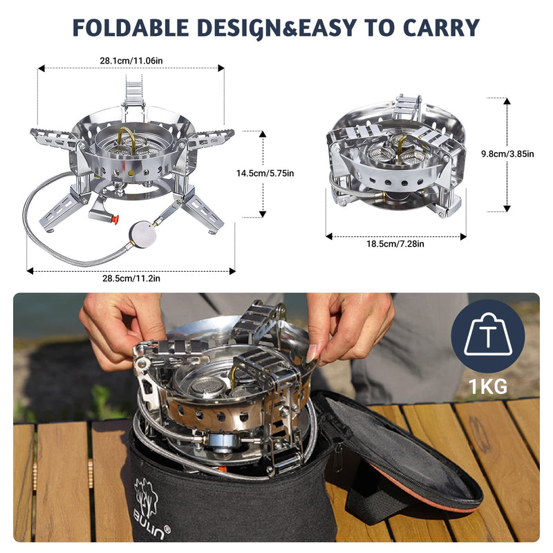 Load image into Gallery viewer, BULIN CAMPING STOVE Camping Gas Stove Burner
