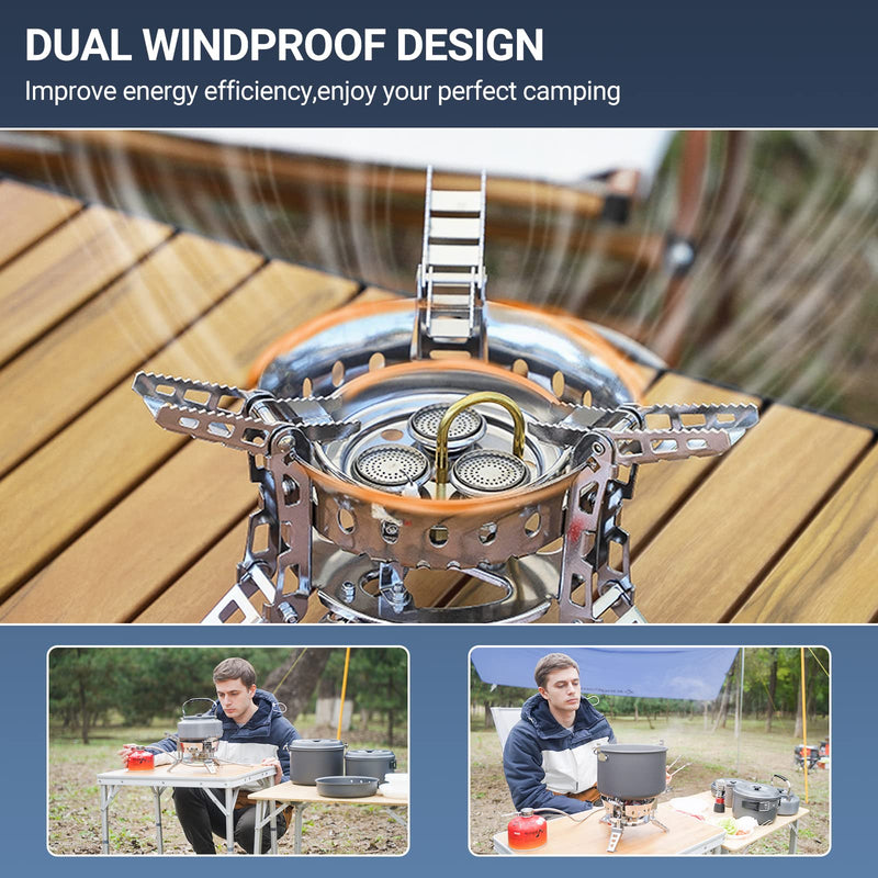 Load image into Gallery viewer, BULIN CAMPING STOVE Camping Gas Stove Burner
