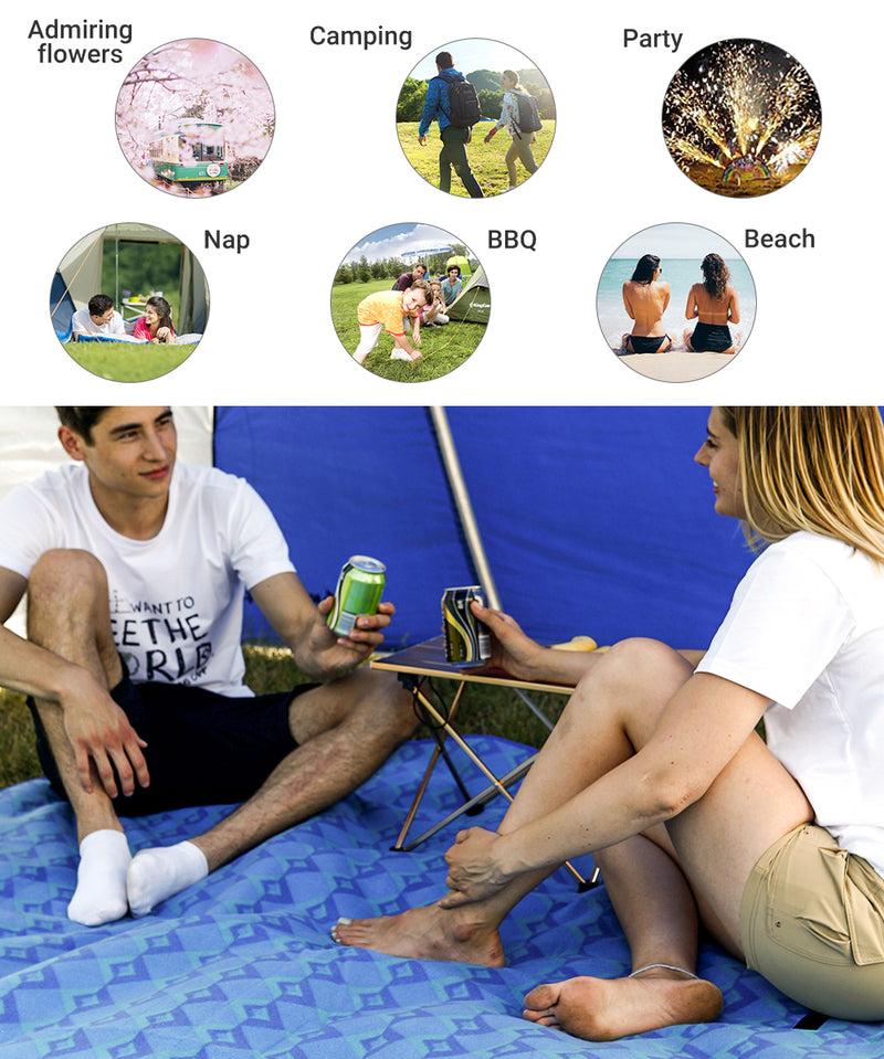 Load image into Gallery viewer, KingCamp Picnic Rug Picnic Blanket
