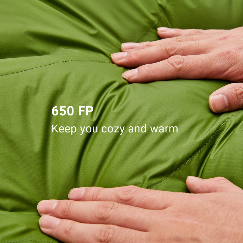 Load image into Gallery viewer, ATEPA DENALI 320 Down Sleeping Bag-Mummy Green
