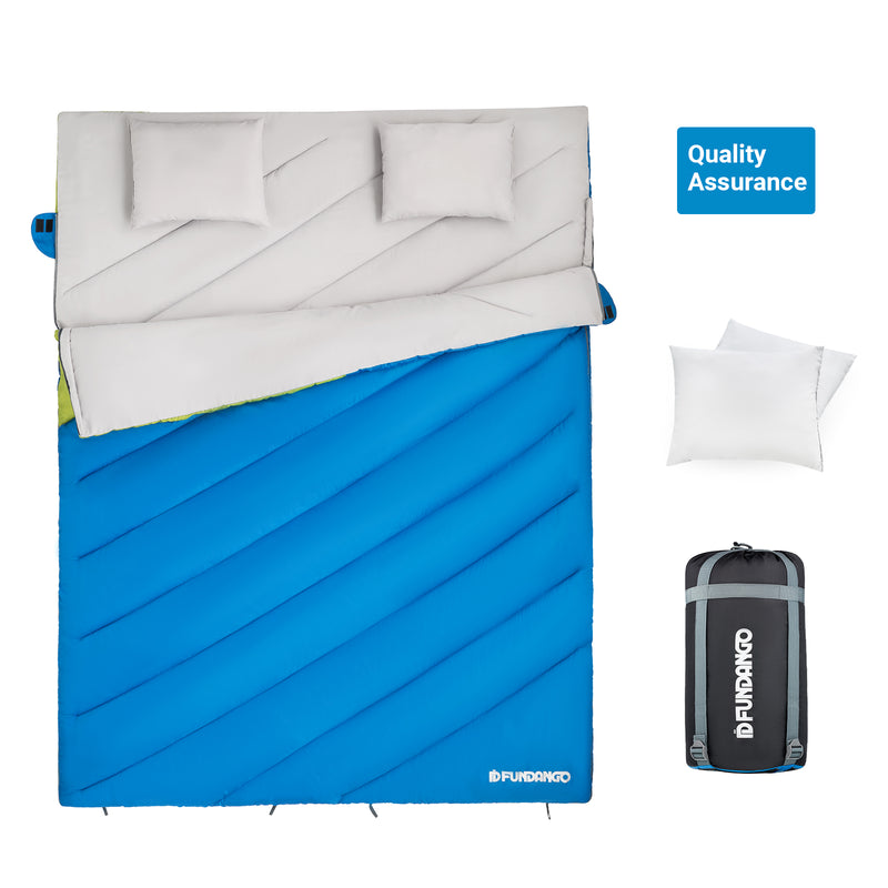 Load image into Gallery viewer, FUNDANGO COMFORT 250D Sleeping Bag-Envelope Double
