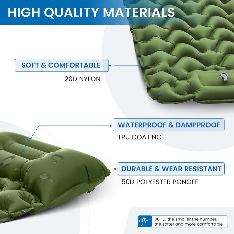 Load image into Gallery viewer, KingCamp Inflatable Camp Mattress
