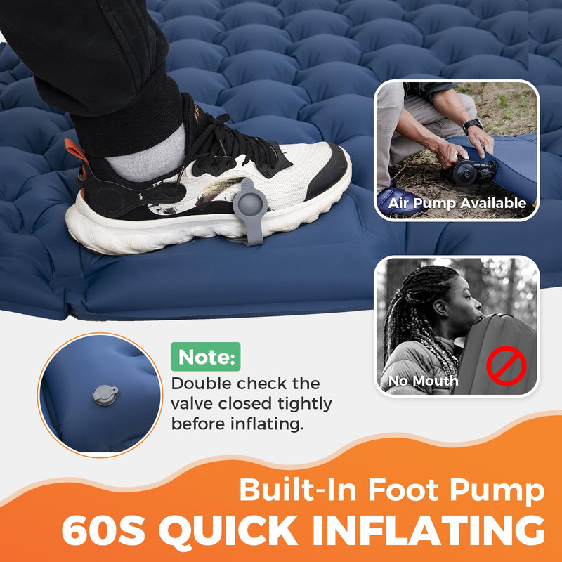 Load image into Gallery viewer, KingCamp COMFORT DUO 9 Double Air Pad
