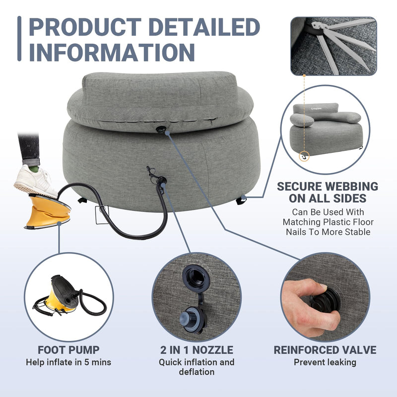 Load image into Gallery viewer, KingCamp Inflatable Sofa Set
